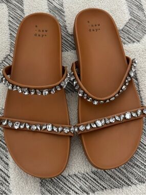Embellished sandals